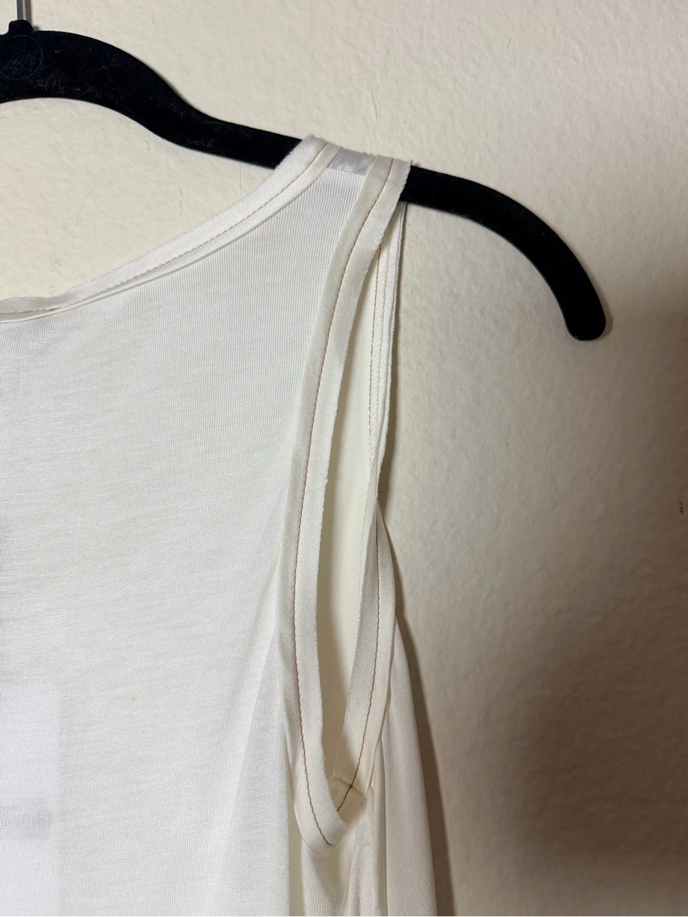 Reiss Riley Ivory Silk Blend Sleeveless Tank Top XS Luxury Minimalist - Picture 5 of 9